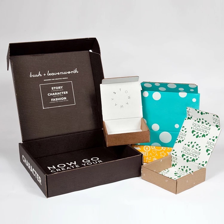 Custom Printed Mailing Boxes & Postal Boxes - Comet Packaging