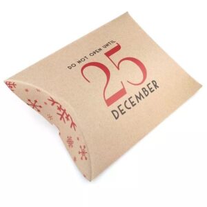 custom printed pillow box
