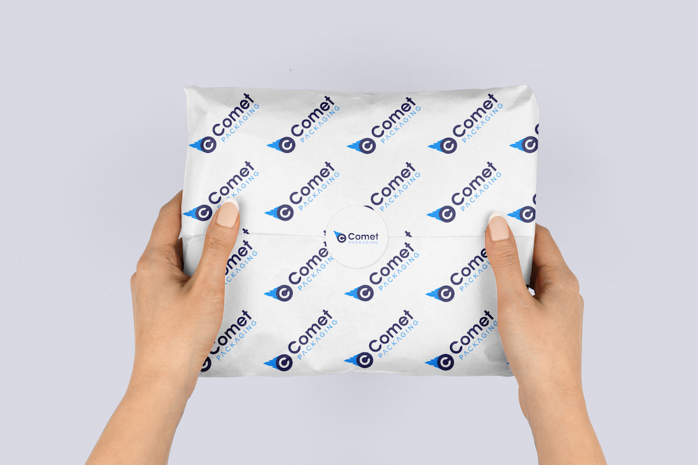 Custom Tissue Paper & Printed Tissue Paper - Comet Packaging