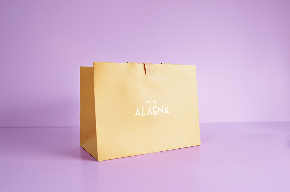 Custom printed clearance kraft paper bags