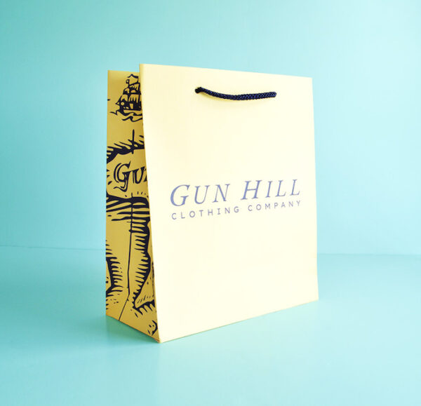 Custom Printed Rope Handle Paper Bags - Comet Packaging