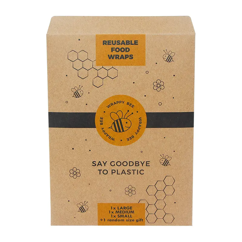 brown kraft mailing bag with custom print
