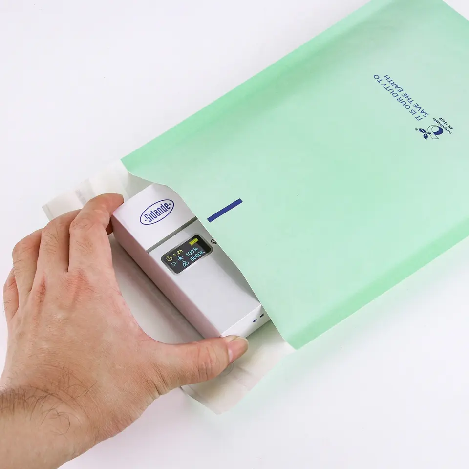 custom colour mailing bag made from paper