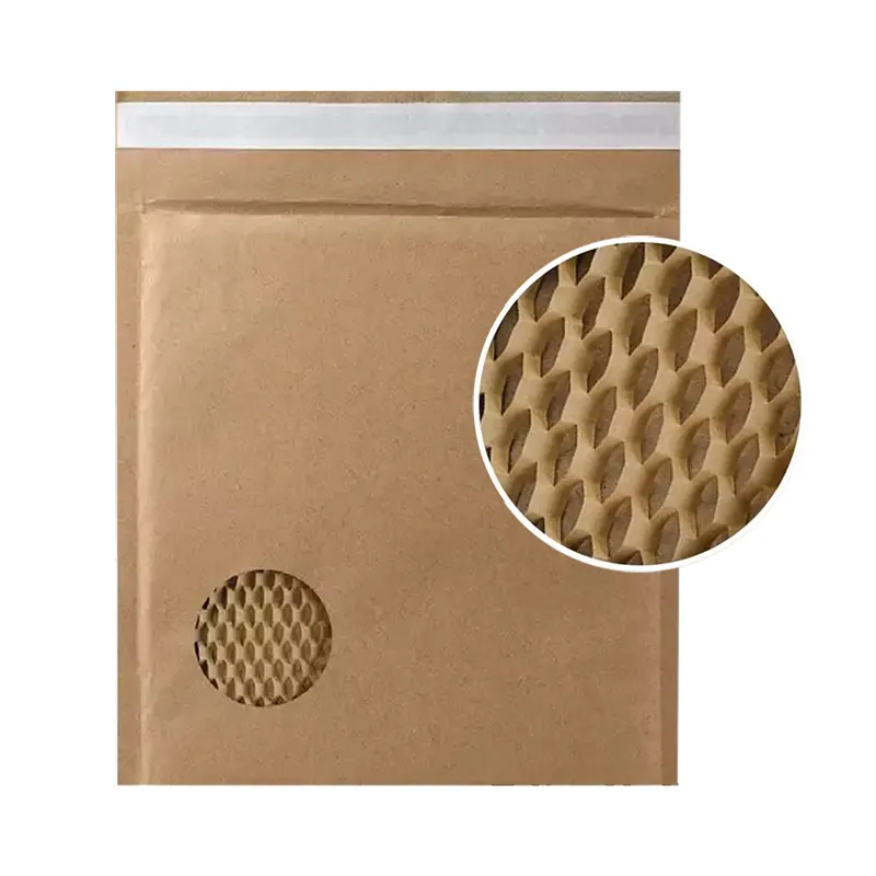 recyclable paper mailing bag with paper padding