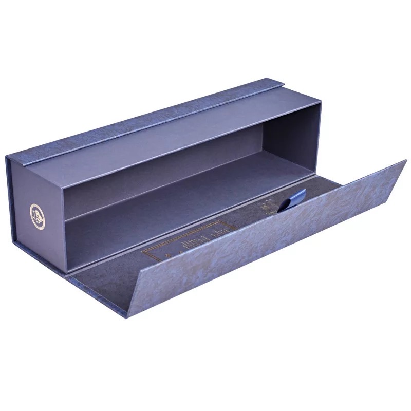 custom magnetic lid wine box