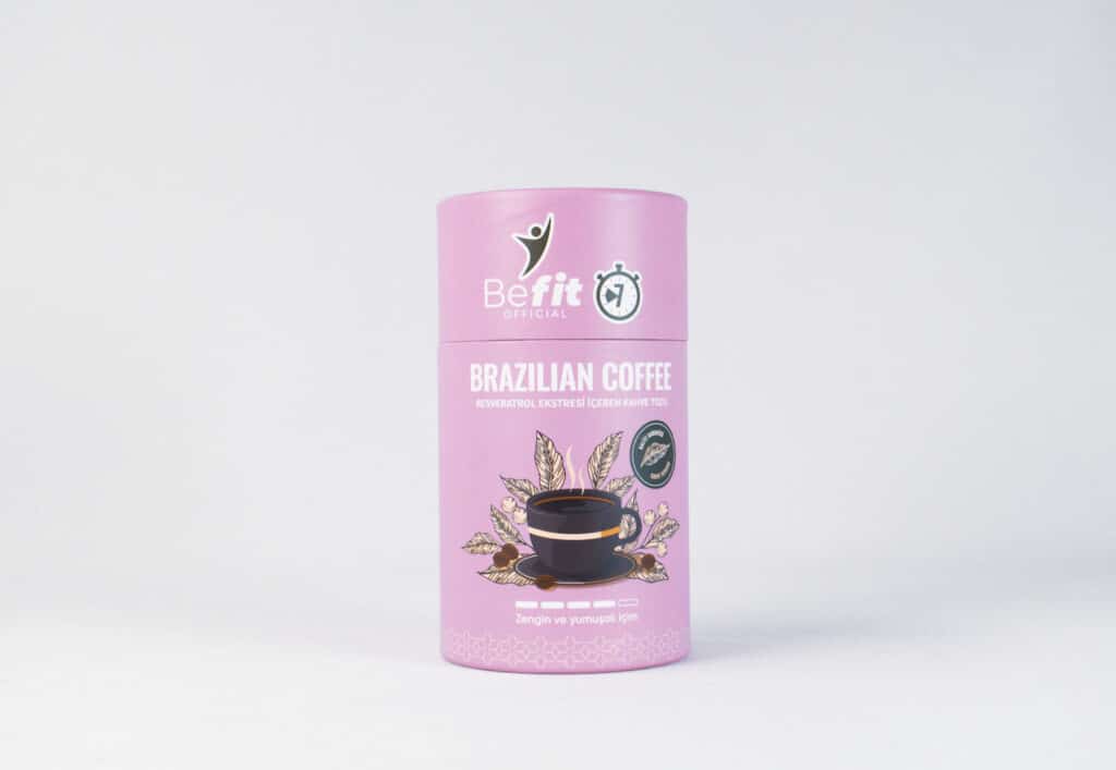 Coffee tube printed Be Fit Coffee