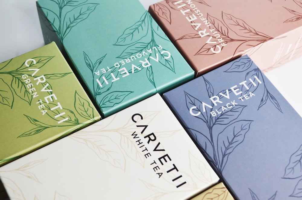Folding card boxes group image