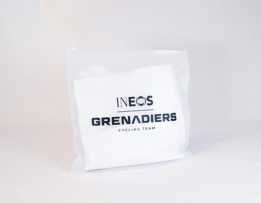 frosted zip lock bag with custom print