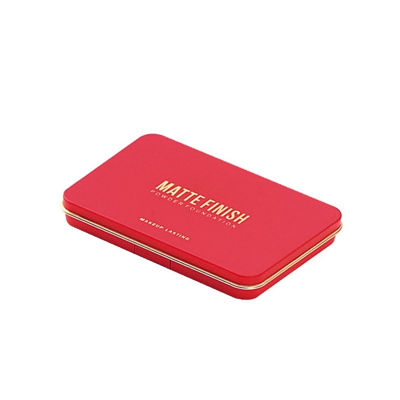 Matt makeup box tins