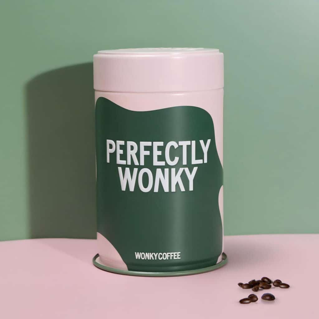 Printed and embossed cylinder tin