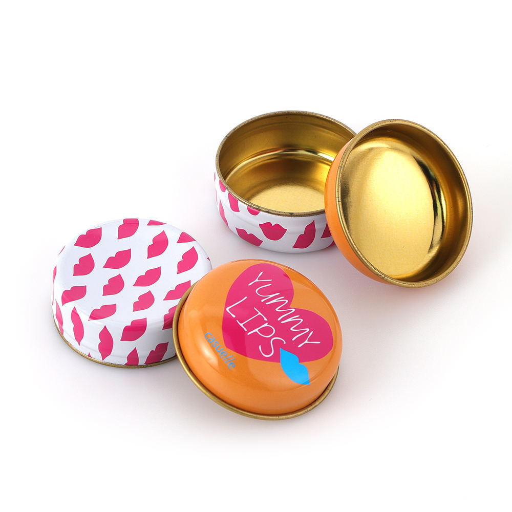 Printed lip balm tins