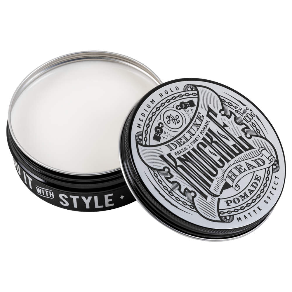 Printed tin for pomade