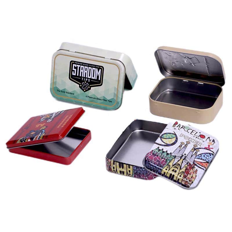 Rectangular tins group photo