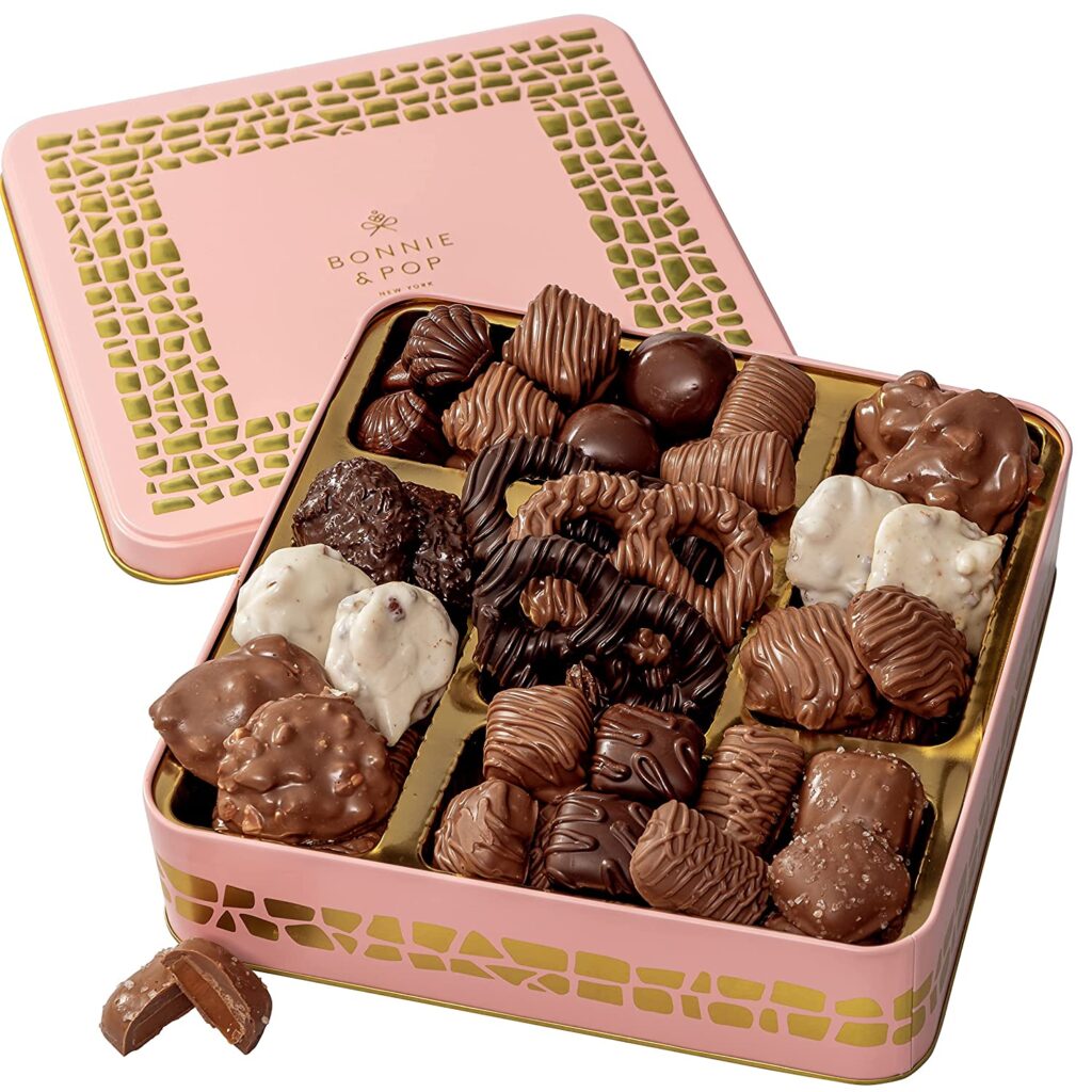 chocolate biscuit tins custom printed
