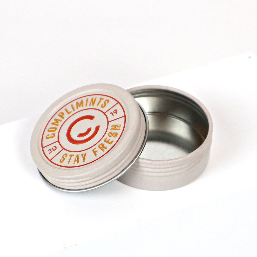 embossed and printed tins
