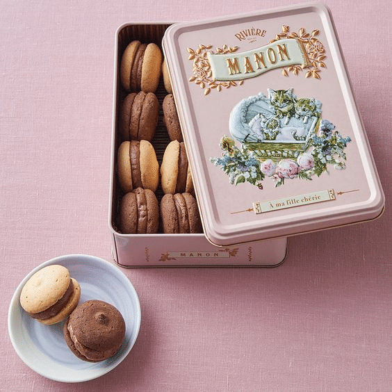 embossed biscuit tins
