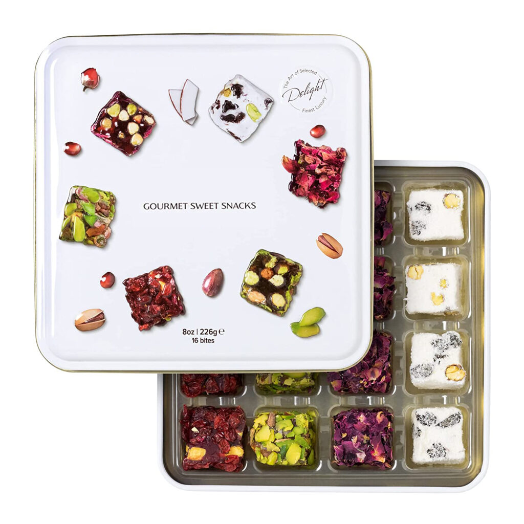 printed tins for sweets packaging