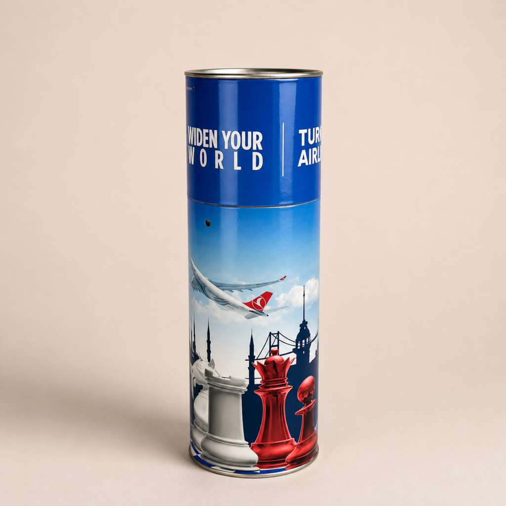 Turkish Airlines Chess-Themed Canister
