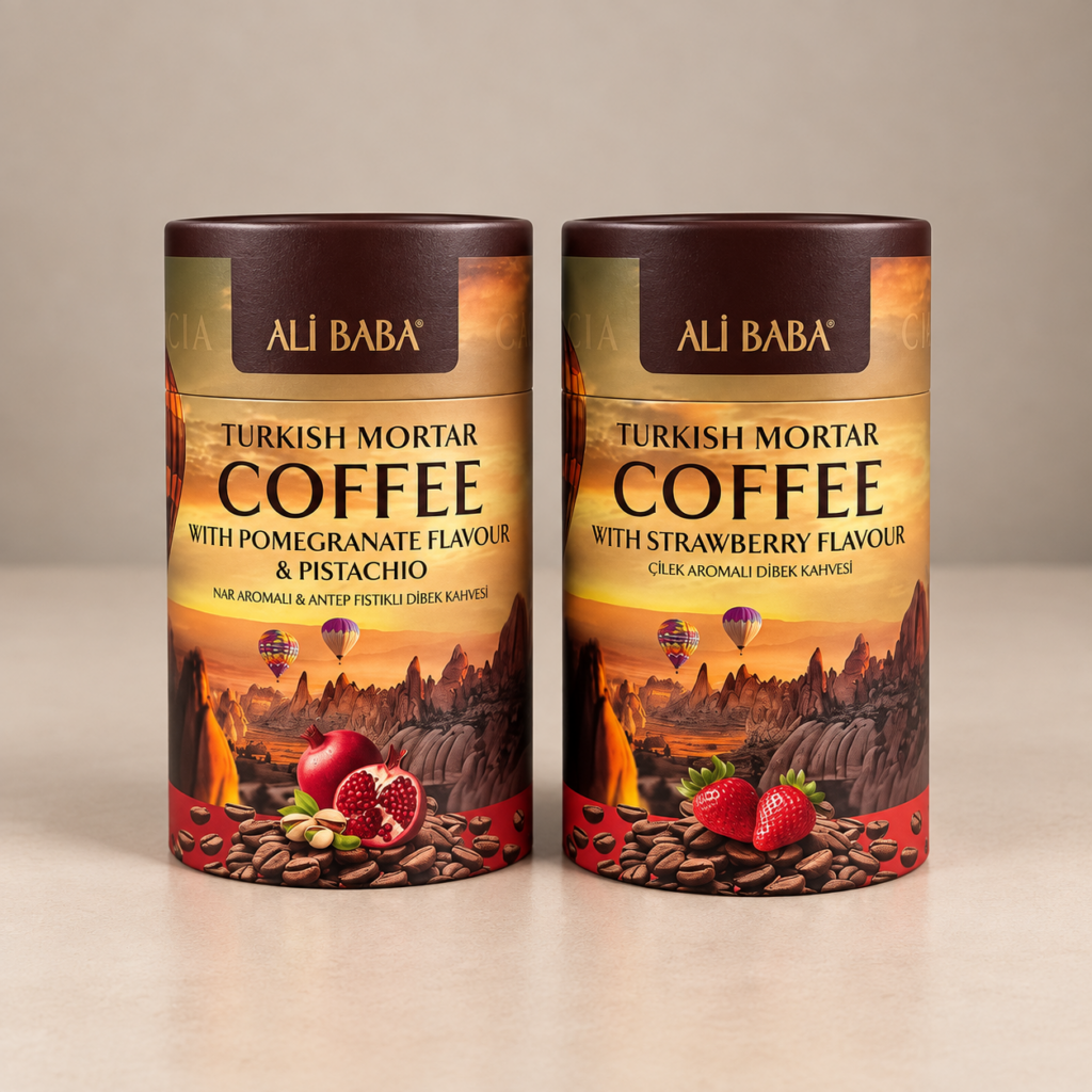 custom printed cylinder for coffee