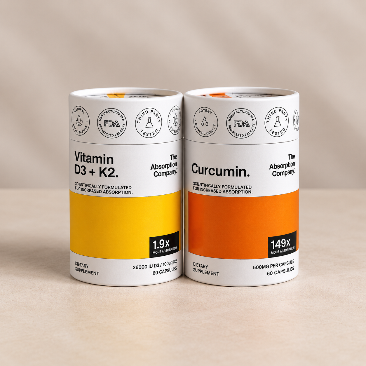 custom printed tubes for vitamins