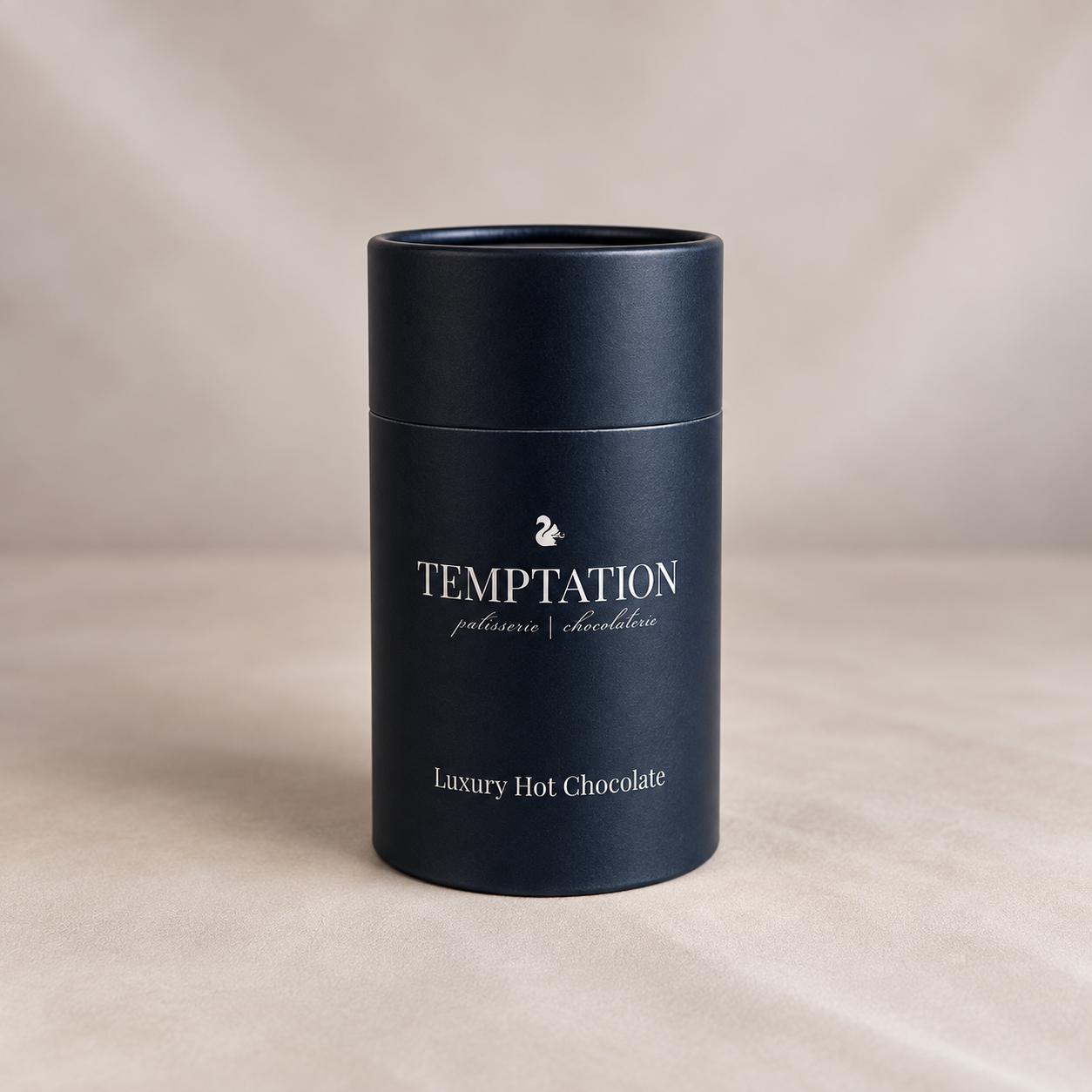 printed hot chocolate tube